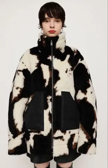 sly 리버서블 보아 자켓