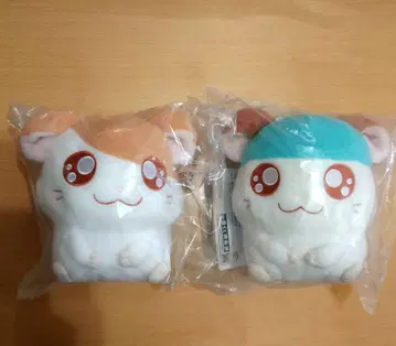 제일복권 꼬마햄찌 B상 햄찌 E상 카부루군 봉제 인형 2점