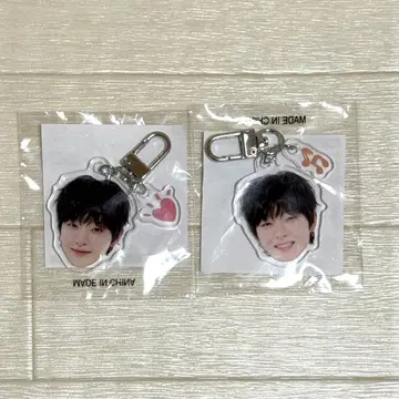 treasure 지훈 얼굴 아크릴 키링