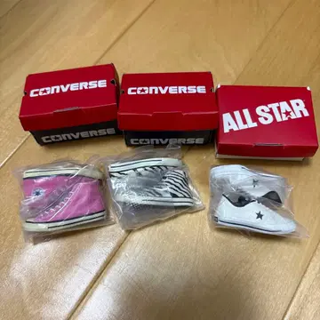 CONVERSE 미니어처 스니커즈 3족 세트