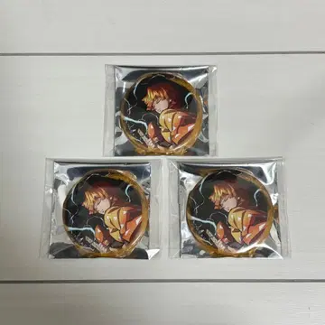 귀멸의 칼날 아가츠마 젠이츠 전 집중전 캔뱃지