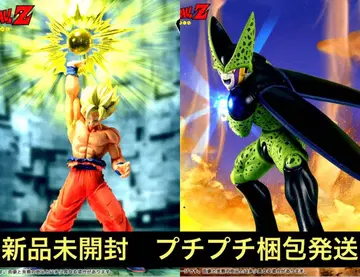 [ 미개봉 새상품 ] 드래곤볼 손오공 셀 피규어 2체 세트 에네르기파