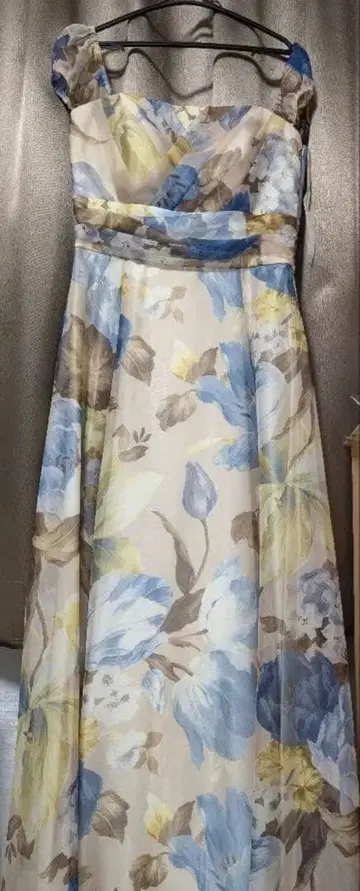 AIMER 스테이지 드레스 컬러 드레스