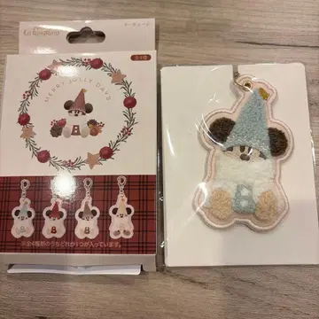 디즈니 리조트 크리스마스 2025 릴린린 키체인 스카이블루