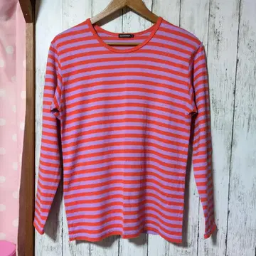 marimekko 마리메꼬 보더 긴팔 티셔츠