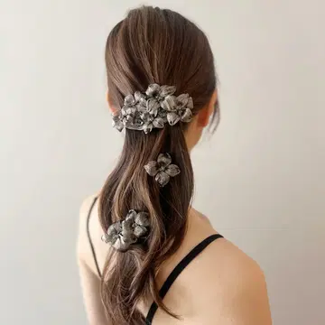 콜레트 마루프 메쉬 라일락 10cm 머리핀