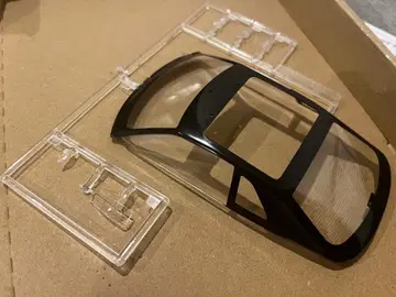 아오시마 1/24 닛산 BNR34 스카이라인 GT-R 클리어 부품