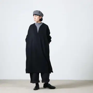 VERITECOEUR V넥 리브 원피스 VC-2553