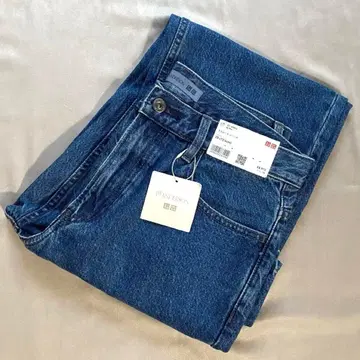 UNIQLO JW ANDERSON 스트레이트 청바지 64 BLUE 데님