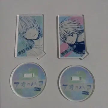 푸른상자 아크릴 히로인 컬렉션 사슴노 치나츠 2종 아크릴 스탠드