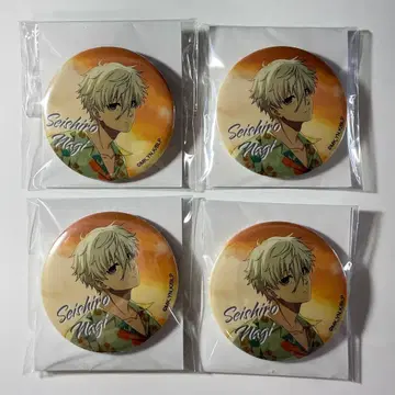 블루 록 and gallery 갤러리 캔뱃지 나기 세이시로 4개