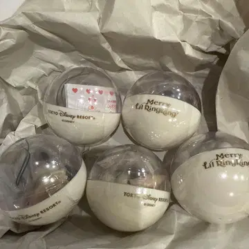 도쿄 디즈니 리조트 릴린린 2024 캡슐 토이 5개 세트