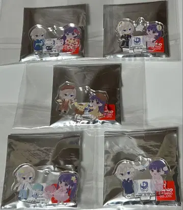 나의 행복한 결혼 x 산리오 미니 아크릴 스탠드 키링 미니 캐릭터 전종