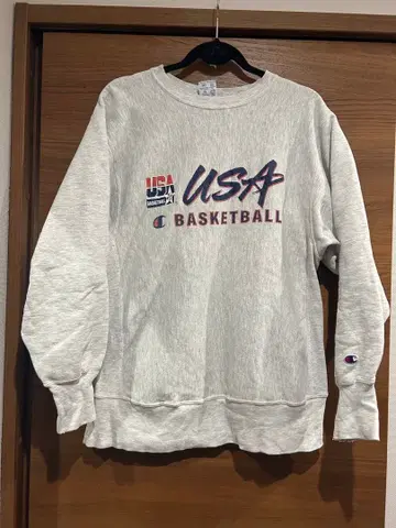 90s Champion BASKETBALL 리버스 위브 맨투맨