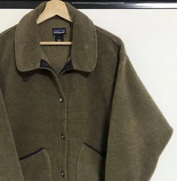 레어 새상품급 90s 캐나다제 파타고니아 셔링 코트 자켓 플리스