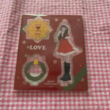 =LOVE 오토시마 리사 이코러브 아크릴 스탠드 산타 의상 2024