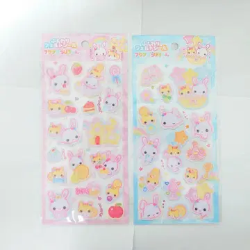 후와후와 라비쨩 폭신폭신 펠트 씰