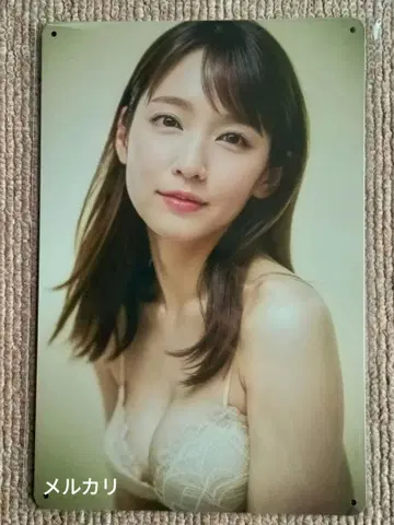요시오카 리호 양철 간판