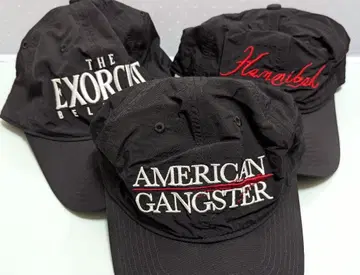 유니버설 영화 블랙 캡 3개 세트