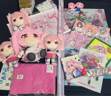 치요우라 나비 관련 굿즈 묶음 판매 아오기리 고등학교