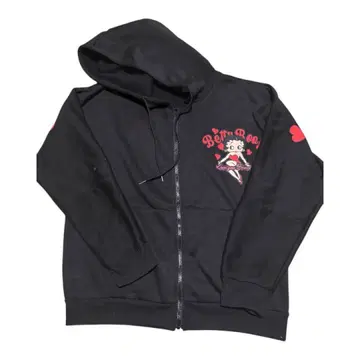 베티 부프 하트 디자인 후드티