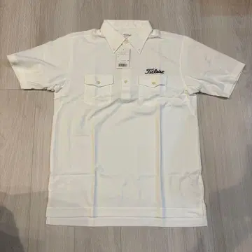 Titleist 화이트 골프 셔츠 L 사이즈