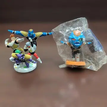 드래곤볼 기뉴 특전대 피규어 2종류