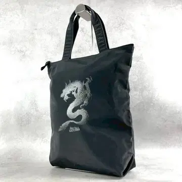 레어! 단종 모델 장 폴 고티에 드래곤 용 A4 토트백 블랙
