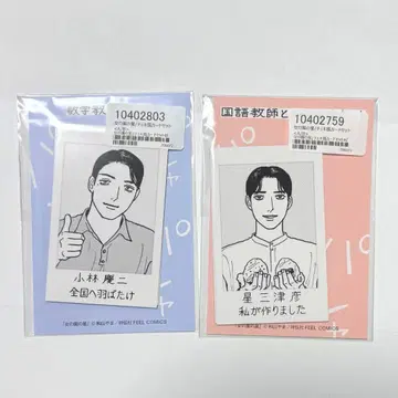 여자의 정원 별 폴라로이드풍 카드 세트 A세트 B세트