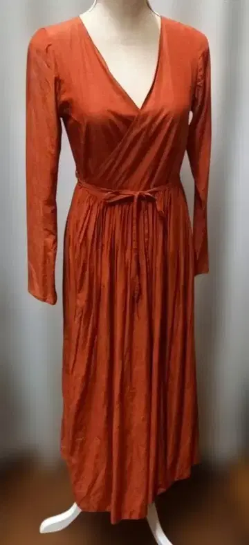 kitta 초목 염색 실크 카슈쿨 원피스