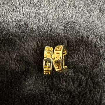 골드 후프 귀걸이