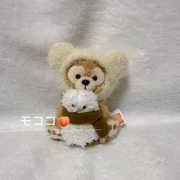 홍콩 디즈니 크리스마스 더피 눈사람 머리띠 커스텀 마스코트