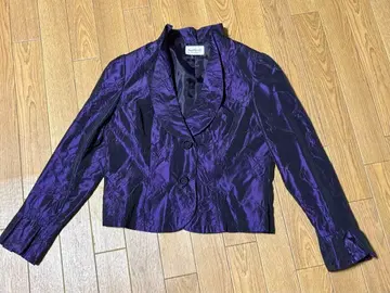 퍼플 테일러드 자켓