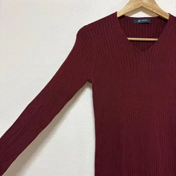 nano universe 나노 유니버스 울 혼방 리브 니트 원피스