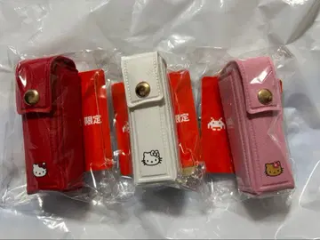 다이토 한정판! 헬로키티 리본형 참 부착 립 파우치 묶음 판매