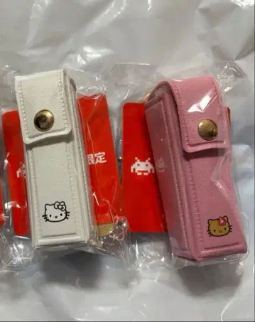 다이토 한정판! 헬로키티 리본형 참 부착 립 파우치 묶음 판매