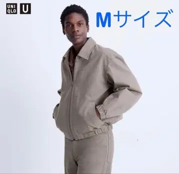 UNIQLO U 집업 블루종 m 사이즈