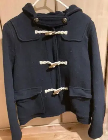 PAR ICI 더플 코트 네이비