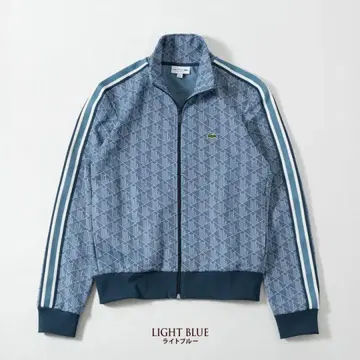 라이트 블루 기하학 패턴 저지