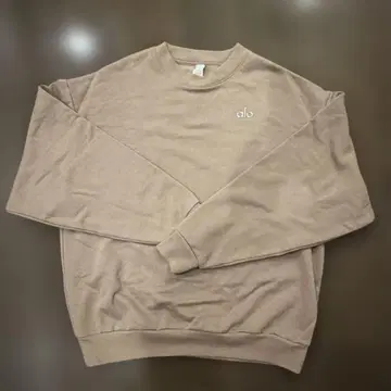 alo 베이지 맨투맨 S/P/CH