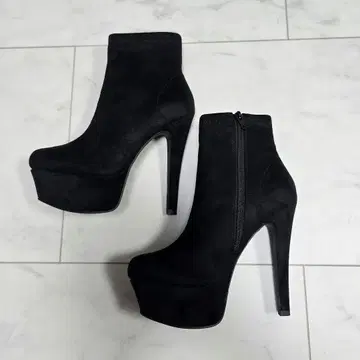 R&E 페이크 스웨이드 숏부츠