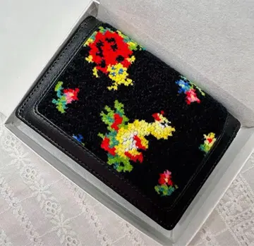 FEILER 꽃무늬 자수 하이디 카드 케이스
