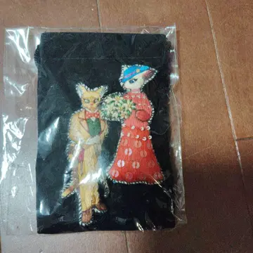 아니메쥬와 지브리전 자수 브로치 바론&루이즈 귀를 기울이면 tamao