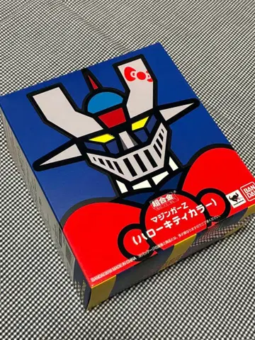 [ 새상품 미개봉 ] 초합금 마징가 Z 헬로키티 컬러 BANDAI 산리오