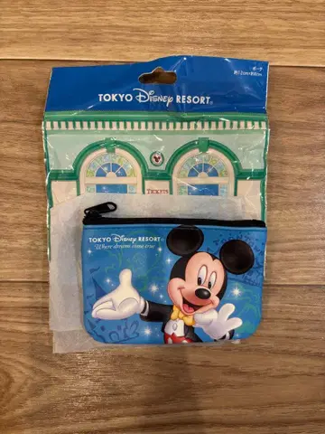 디즈니 리조트 티켓 디자인 파우치 미키