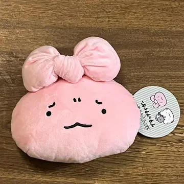 화이트 타이거와 블랙 타이거 봉제 인형 패스 케이스 파우치 토끼 선생님