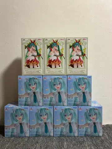 최신 프라이스 피규어 하츠네 미쿠 묶음 판매 10점