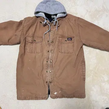 Dickies 브라운 자켓 점퍼 덕 자켓 M 구제 의류