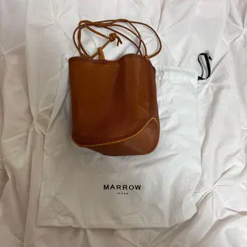 Marrow Japan 브라운 테라코타 숄더백 핸드백