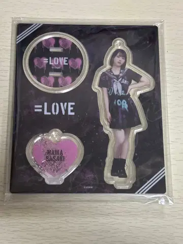=LOVE 사사키 마이카 블랙 세일러 아크릴 스탠드